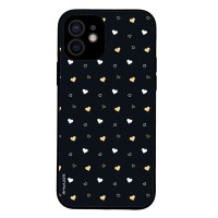 Θήκη Sonique Heart Series για Apple iPhone 12 Μαύρο 01