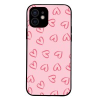 Θήκη Sonique Heart Series για Apple iPhone 12 Ροζ