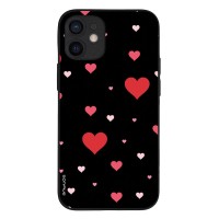 Θήκη Sonique Heart Series για Apple iPhone 12 mini Μαύρο