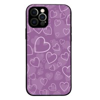 Θήκη Sonique Heart Series για Apple iPhone 12 Pro Βιολετί