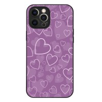 Θήκη Sonique Heart Series για Apple iPhone 12 Pro Max Βιολετί