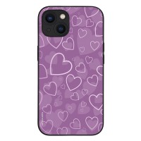 Θήκη Sonique Heart Series για Apple iPhone 13 Βιολετί