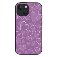 Θήκη Sonique Heart Series για Apple iPhone 13 Mini Βιολετί