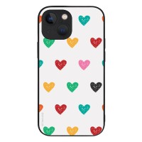 Θήκη Sonique Heart Series για Apple iPhone 13 Mini Λευκό 02