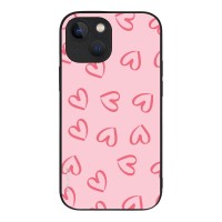 Θήκη Sonique Heart Series για Apple iPhone 13 Mini Ροζ