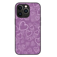 Θήκη Sonique Heart Series για Apple iPhone 13 Pro Βιολετί