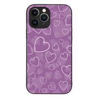 Θήκη Sonique Heart Series για Apple iPhone 13 Pro Max Βιολετί