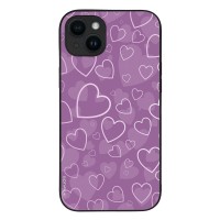 Θήκη Sonique Heart Series για Apple iPhone 14 Plus Βιολετί