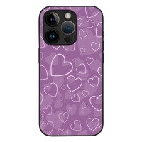 Θήκη Sonique Heart Series για Apple iPhone 14 Pro Βιολετί