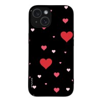 Θήκη Sonique Heart Series για Apple iPhone 15 Μαύρο