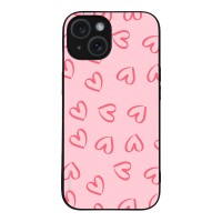 Θήκη Sonique Heart Series για Apple iPhone 15 Ροζ