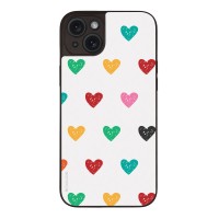 Θήκη Sonique Heart Series για Apple iPhone 15 Plus Λευκό 02