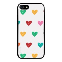Θήκη Sonique Heart Series για Apple iPhone 7 / iPhone 8 / iPhone SE 2020 / iPhone SE 2022 Λευκό 02