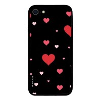 Θήκη Sonique Heart Series για Apple iPhone 7 / iPhone 8 / iPhone SE 2020 / iPhone SE 2022 Μαύρο
