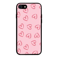 Θήκη Sonique Heart Series για Apple iPhone 7 / iPhone 8 / iPhone SE 2020 / iPhone SE 2022 Ροζ