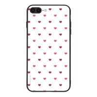 Θήκη Sonique Heart Series για Apple iPhone 7 Plus / iPhone 8 Plus Λευκό 01