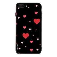 Θήκη Sonique Heart Series για Apple iPhone 7 Plus / iPhone 8 Plus Μαύρο