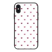 Θήκη Sonique Heart Series για Apple iPhone X / iPhone XS Λευκό 01