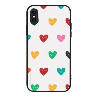 Θήκη Sonique Heart Series για Apple iPhone X / iPhone XS Λευκό 02