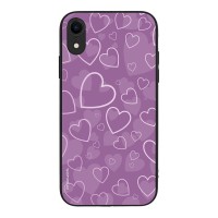 Θήκη Sonique Heart Series για Apple iPhone XR Βιολετί