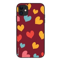 Θήκη Sonique Heart Series για Apple iPhone 11 Μπορντώ