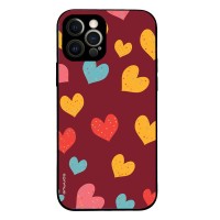 Θήκη Sonique Heart Series για Apple iPhone 12 Pro Μπορντώ