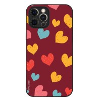 Θήκη Sonique Heart Series για Apple iPhone 12 Pro Max Μπορντώ