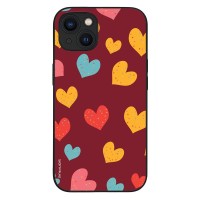 Θήκη Sonique Heart Series για Apple iPhone 13 Μπορντώ