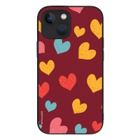 Θήκη Sonique Heart Series για Apple iPhone 13 Mini Μπορντώ