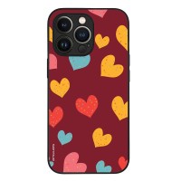 Θήκη Sonique Heart Series για Apple iPhone 13 Pro Μπορντώ