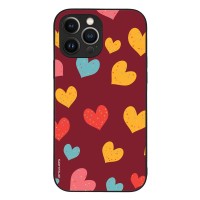 Θήκη Sonique Heart Series για Apple iPhone 13 Pro Max Μπορντώ