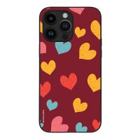 Θήκη Sonique Heart Series για Apple iPhone 14 Pro Max Μπορντώ