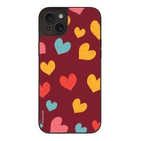 Θήκη Sonique Heart Series για Apple iPhone 15 Plus Μπορντώ