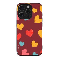 Θήκη Sonique Heart Series για Apple iPhone 15 Pro Μπορντώ