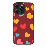 Θήκη Sonique Heart Series για Apple iPhone 15 Pro Max Μπορντώ