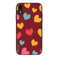 Θήκη Sonique Heart Series για Apple iPhone XR Μπορντώ