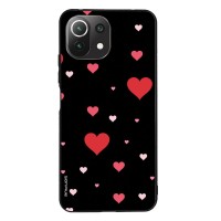 Θήκη Sonique Heart Series για Xiaomi Mi 11 Lite 4G / Mi 11 Lite 5G Μαύρο