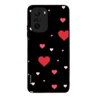 Θήκη Sonique Heart Series για Xiaomi Poco F3 / Mi 11i Μαύρο