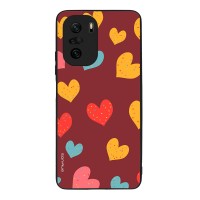 Θήκη Sonique Heart Series για Xiaomi Poco F3 / Mi 11i Μπορντώ