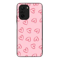 Θήκη Sonique Heart Series για Xiaomi Poco F3 / Mi 11i Ροζ