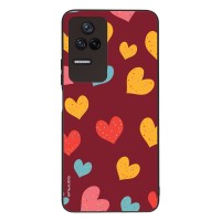 Θήκη Sonique Heart Series για Xiaomi Poco F4 5G Μπορντώ