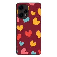 Θήκη Sonique Heart Series για Xiaomi Poco F5 5G Μπορντώ