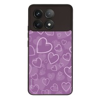 Θήκη Sonique Heart Series για Xiaomi Poco F6 Pro 5G Βιολετί