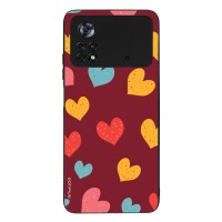 Θήκη Sonique Heart Series για Xiaomi Poco X4 Pro 5G Μπορντώ