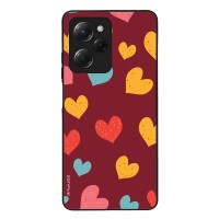 Θήκη Sonique Heart Series για Xiaomi Poco X5 Pro 5G Μπορντώ