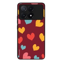 Θήκη Sonique Heart Series για Xiaomi Poco X6 Pro 5G Μπορντώ