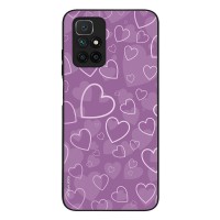 Θήκη Sonique Heart Series για Xiaomi Redmi 10 / Redmi 10 2022 Βιολετί