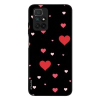 Θήκη Sonique Heart Series για Xiaomi Redmi 10 / Redmi 10 2022 Μαύρο