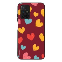 Θήκη Sonique Heart Series για Xiaomi Redmi 10 / Redmi 10 2022 Μπορντώ