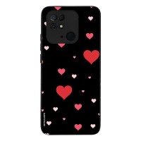 Θήκη Sonique Heart Series για Xiaomi Redmi 10C Μαύρο